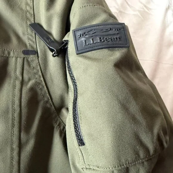 L.L. Bean Maine Mountain Jacket in Kelp Green - Picture 6 of 10
